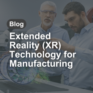 XR for Manufacturing Blog Tile.