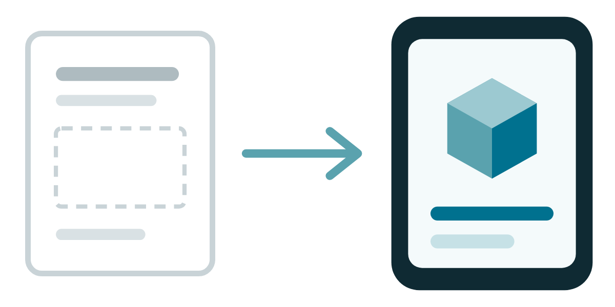 Legacy documentation being migrated into interactive 3D technical content